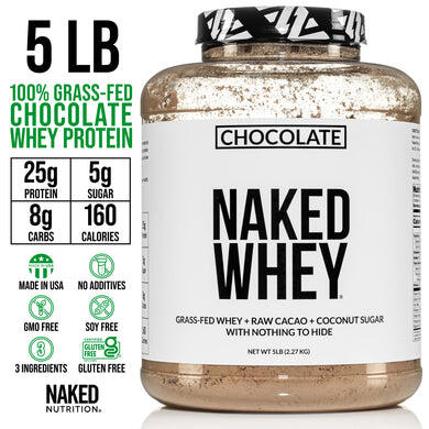 Chocolate Whey Protein Powder – Naked Nutrition