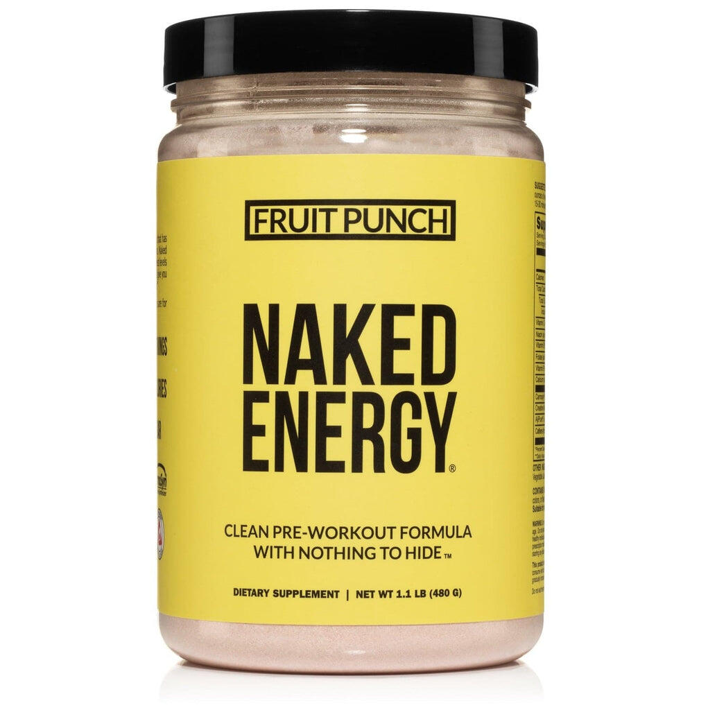 Fruit Punch Pre Workout Supplement | Naked Energy - 30 Servings