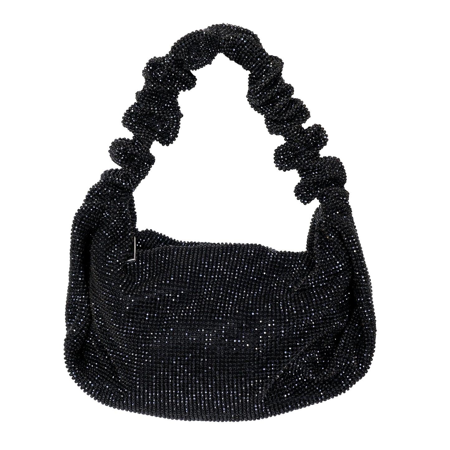 Nico Crystal Bag Black