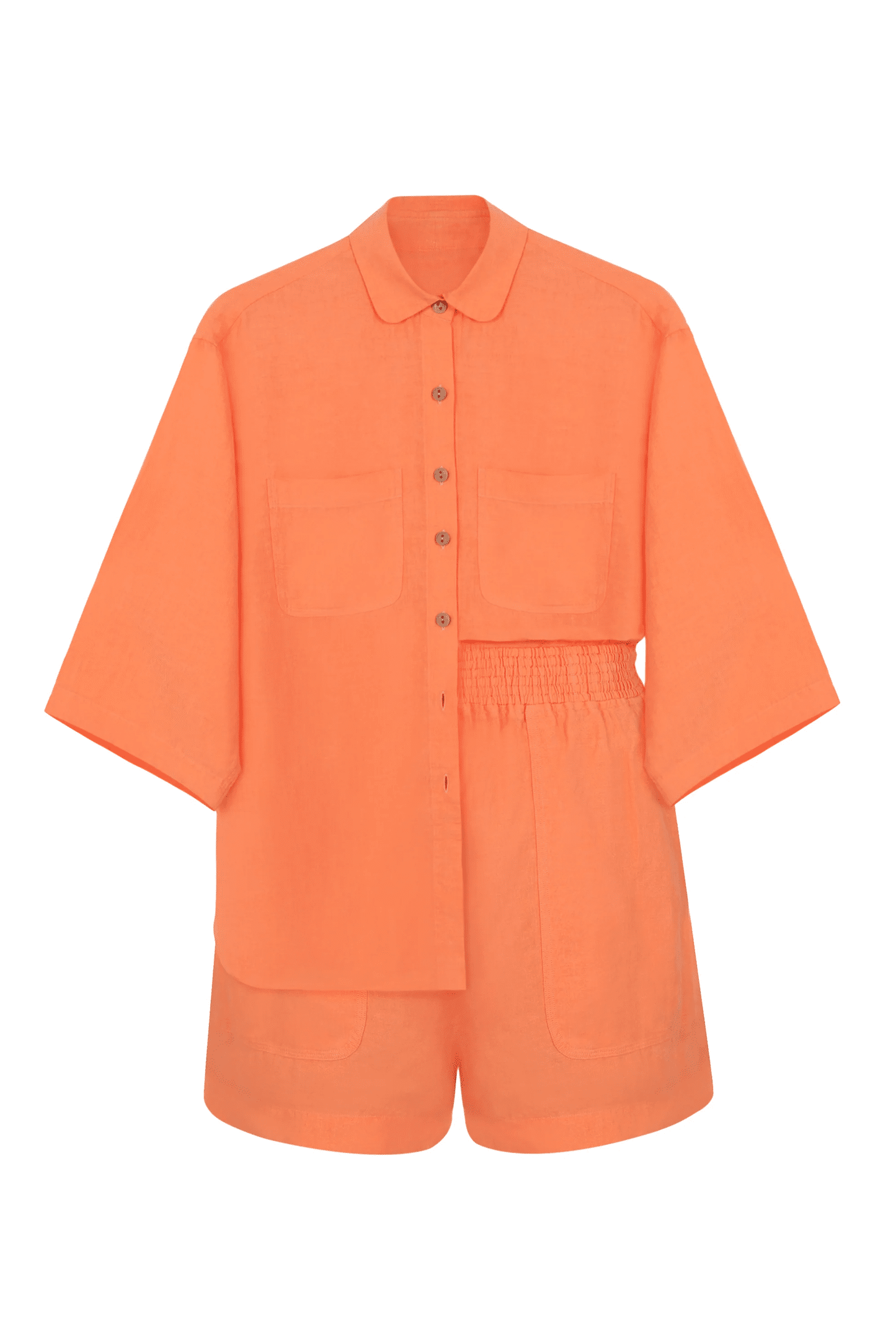 Top And Shorts Set Salmon - Set