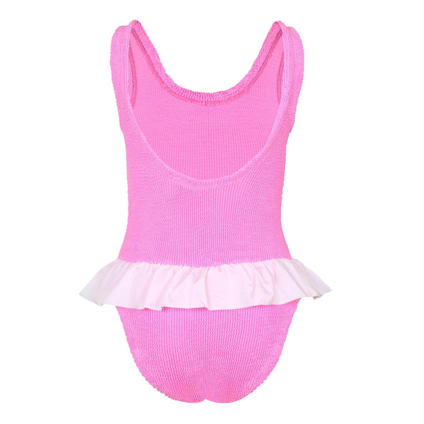 Kids Denise Swim Bubblegum - ONE SIZE - Girls One Piece
