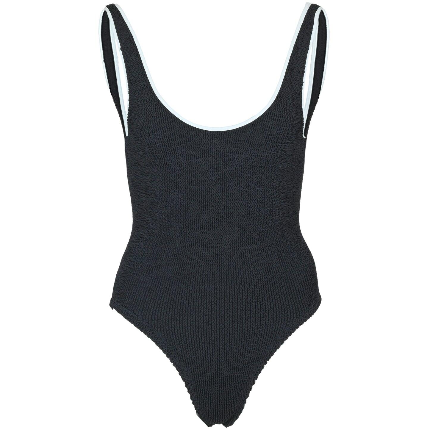 Faye Contrast Swim Black/White