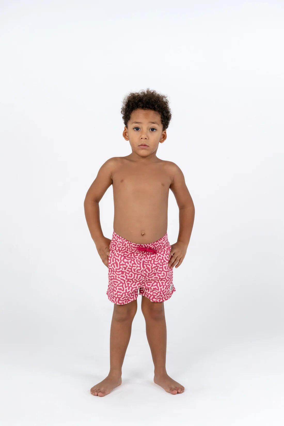 Boys Swim Shorts Coral Reef