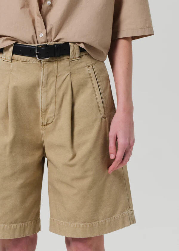 Cara Pleated Short Gobi