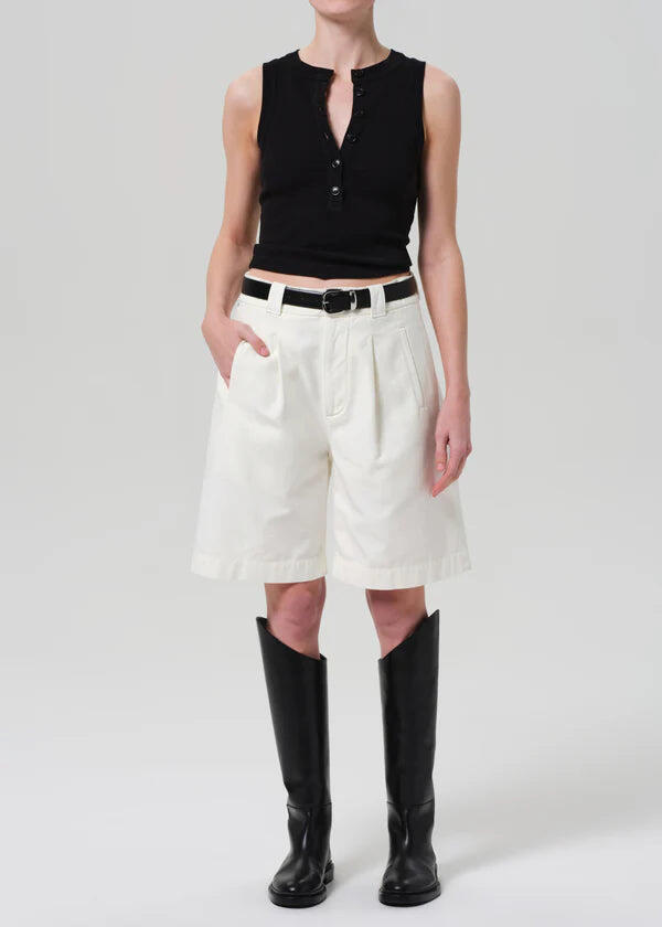Cara Pleated Short Pashmina