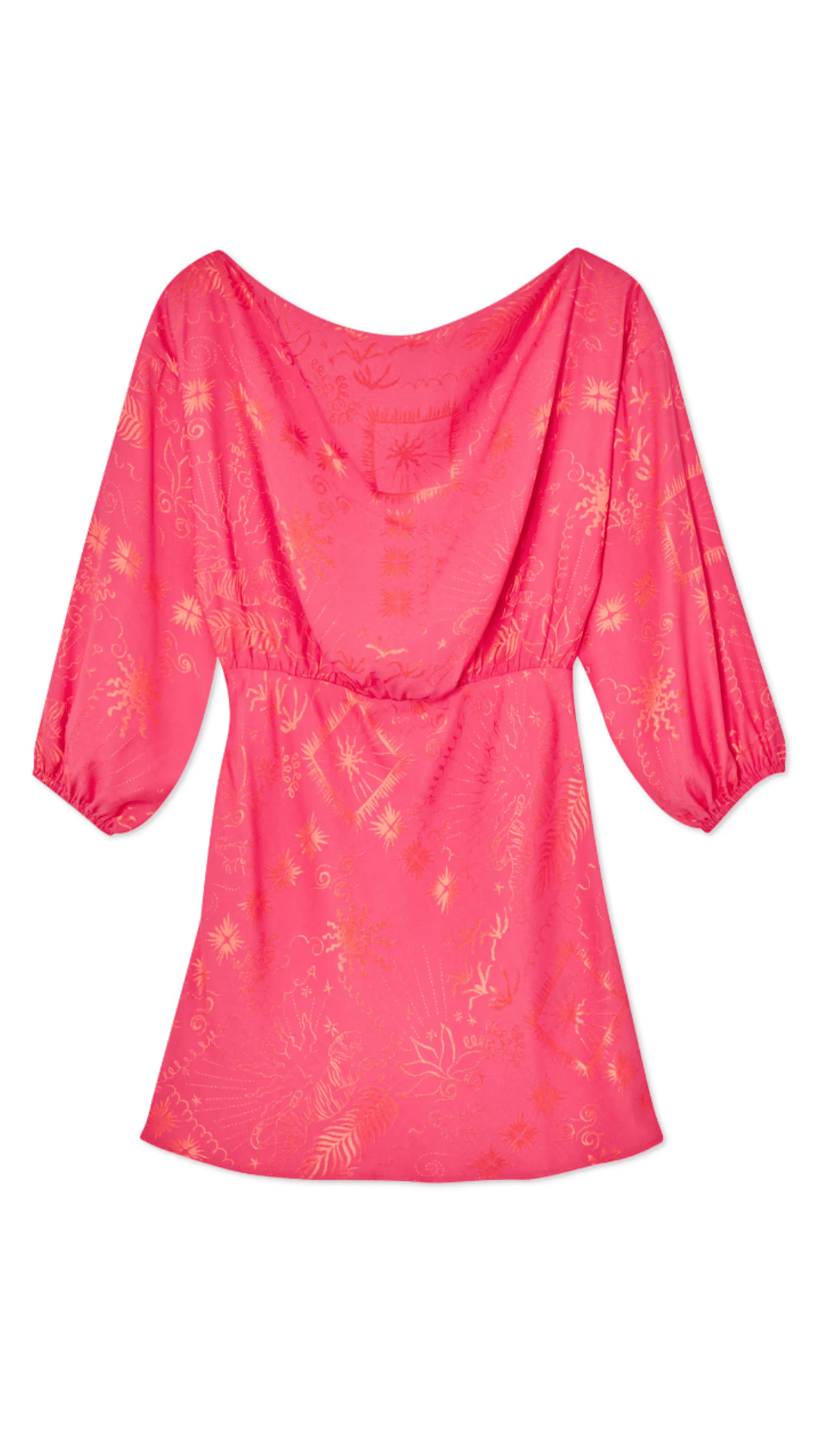 Pink Safari Mini Tilly Dress