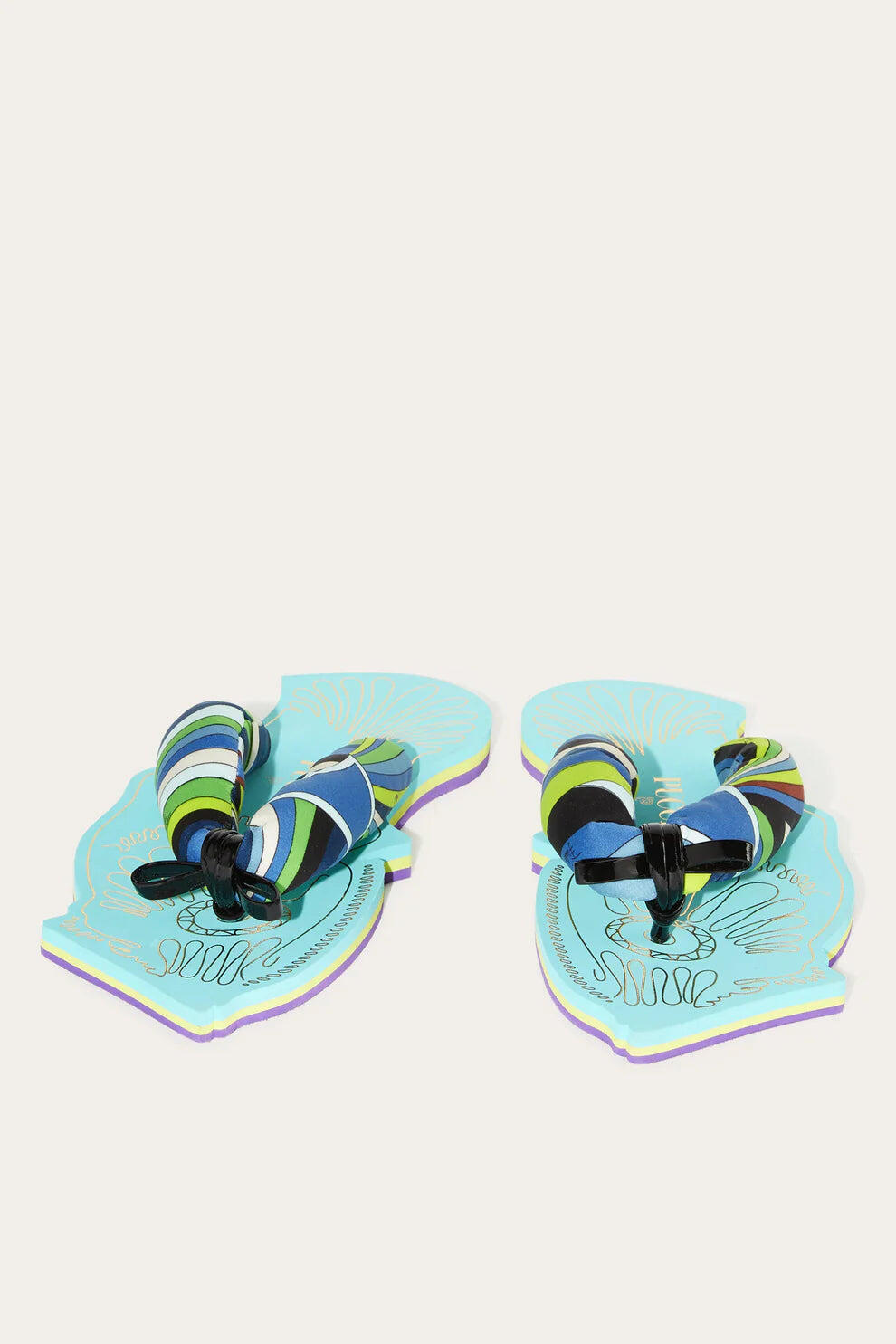 Iride Print Scuba Sandals