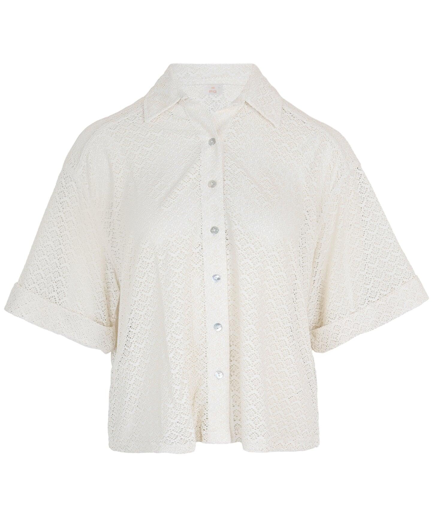 Biscotti Blake Button Top