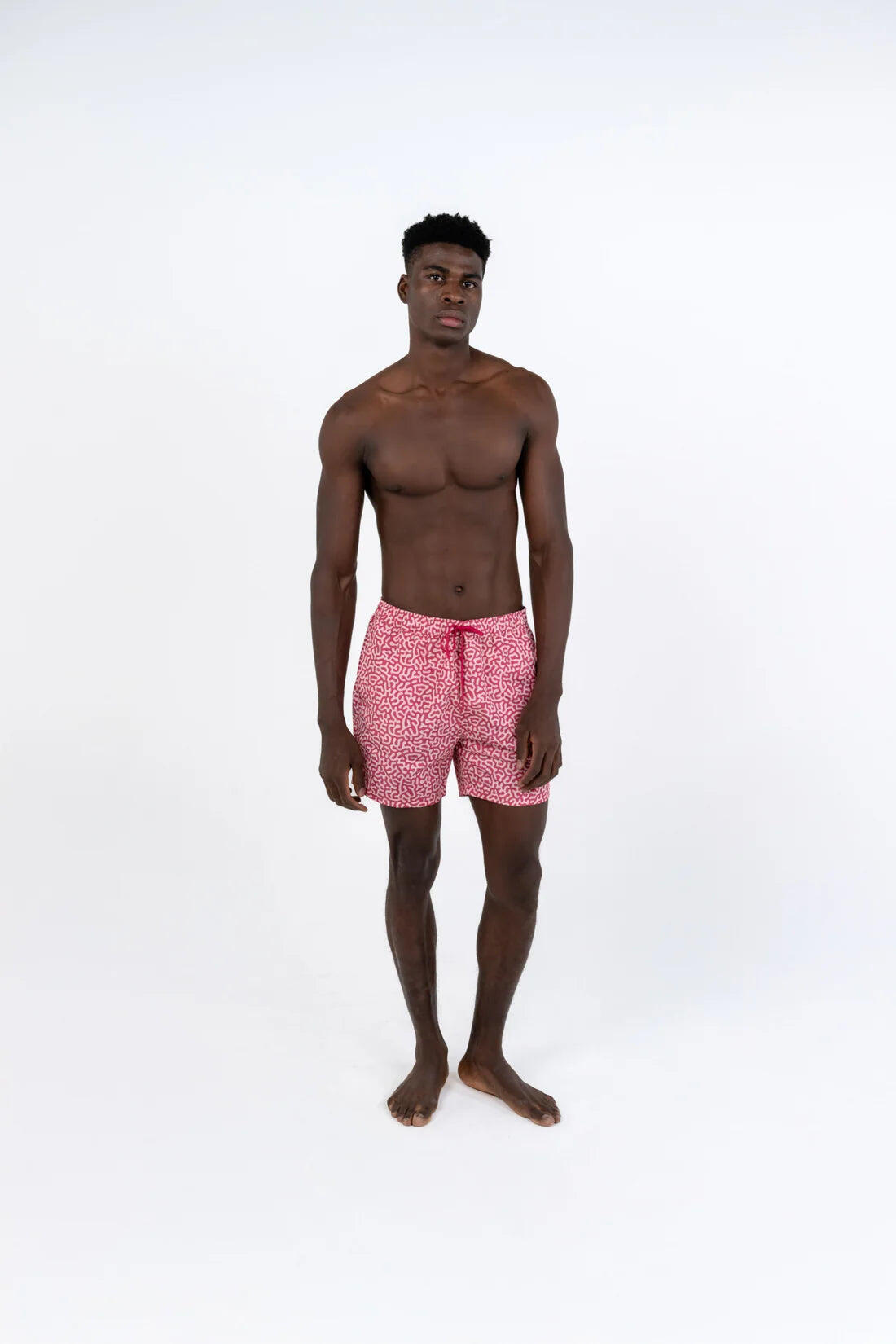 Men Swim Shorts Coral Reef