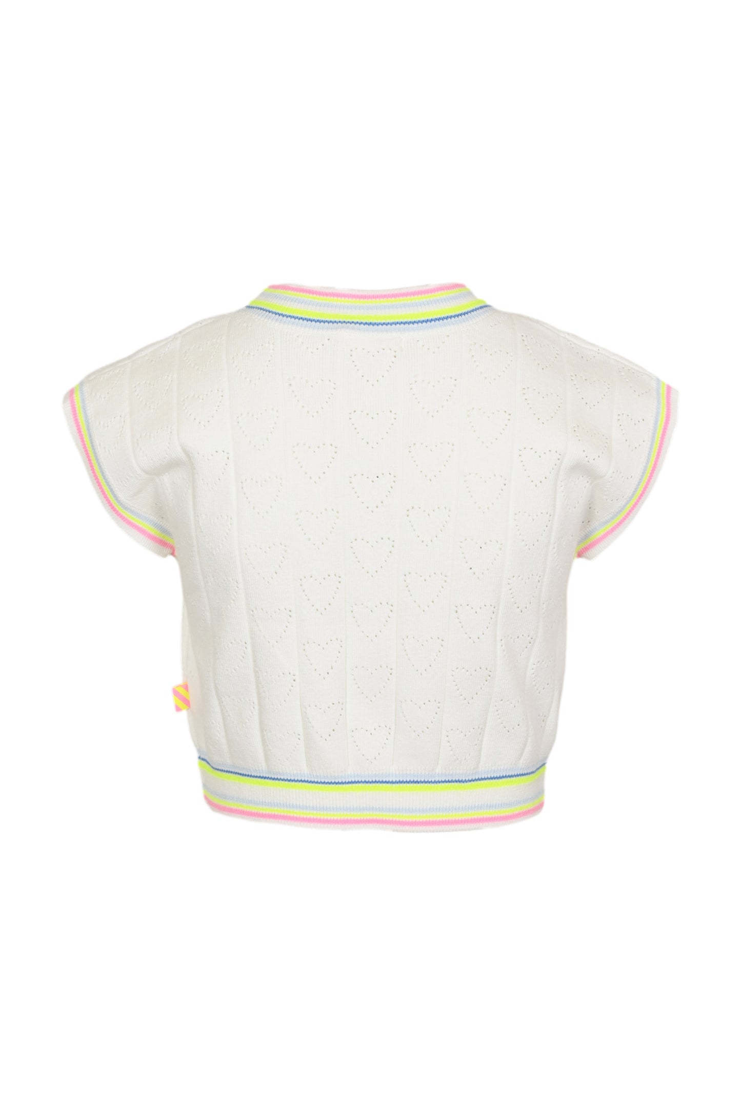 Girls Ivory Heart Top and Skirt Set - Set