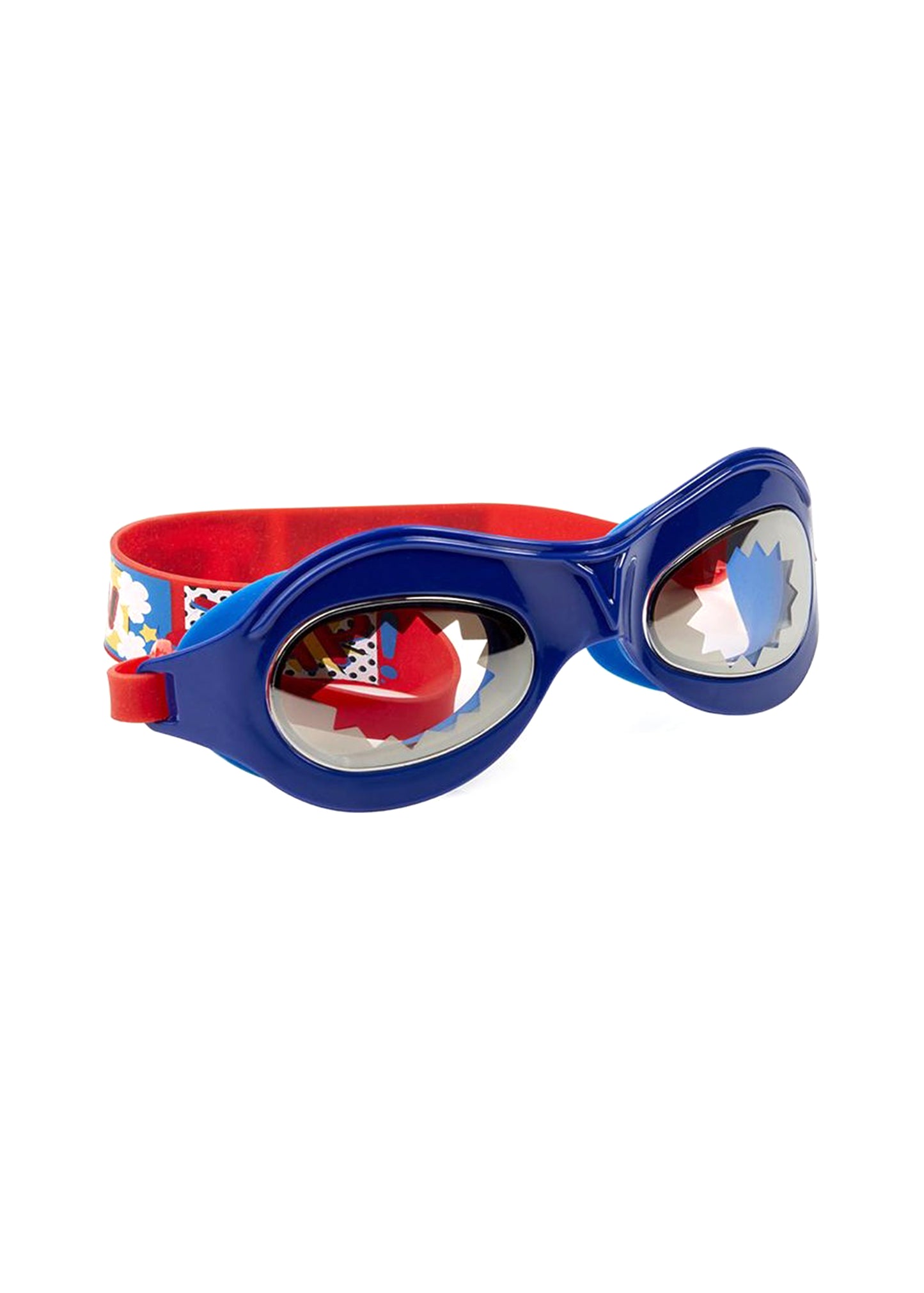 Marvelous Super Dude Navy/Red Swimming Goggles - Goggles