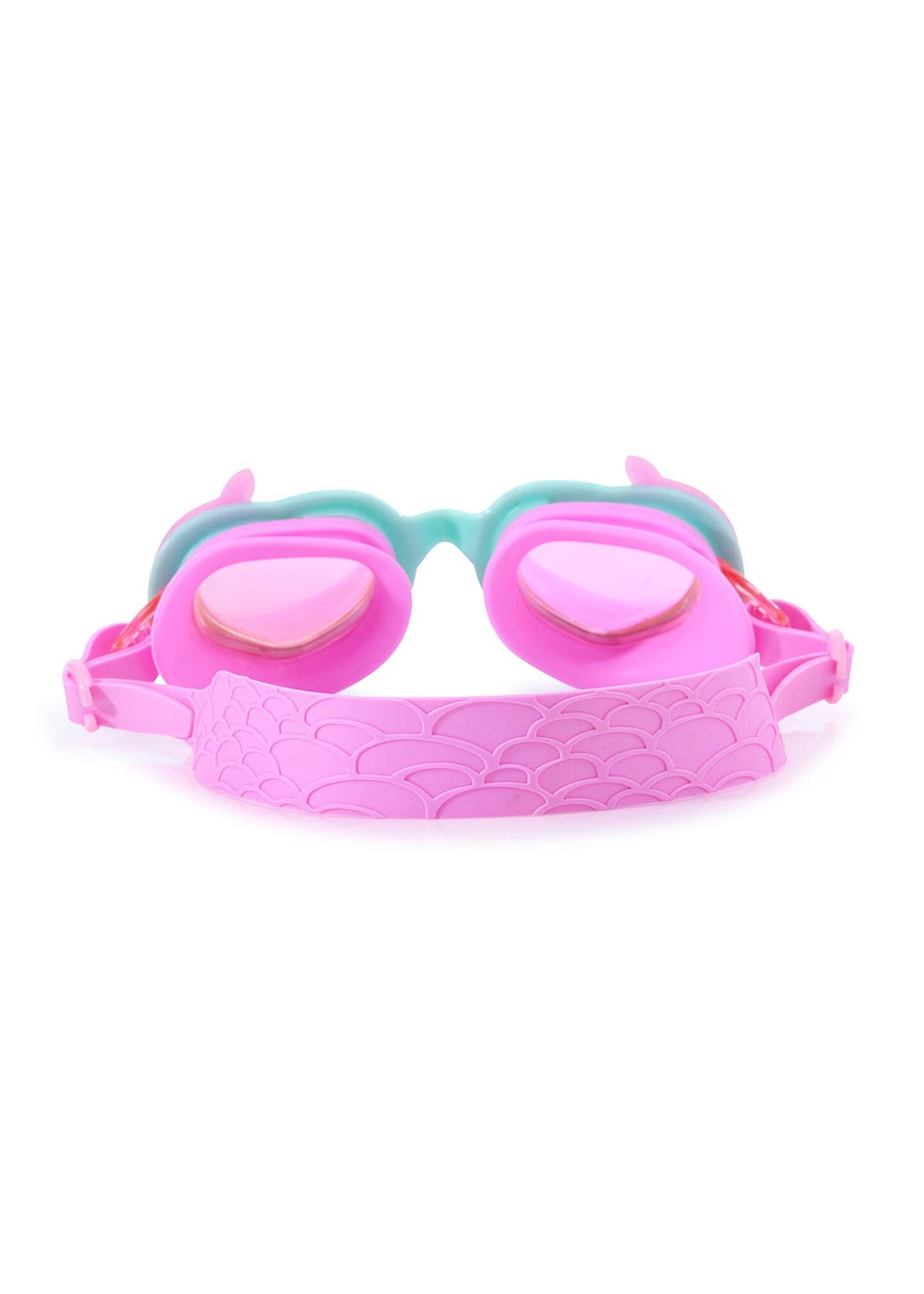 Pearly Pink Mermaid Tail Swim Goggles - Goggles
