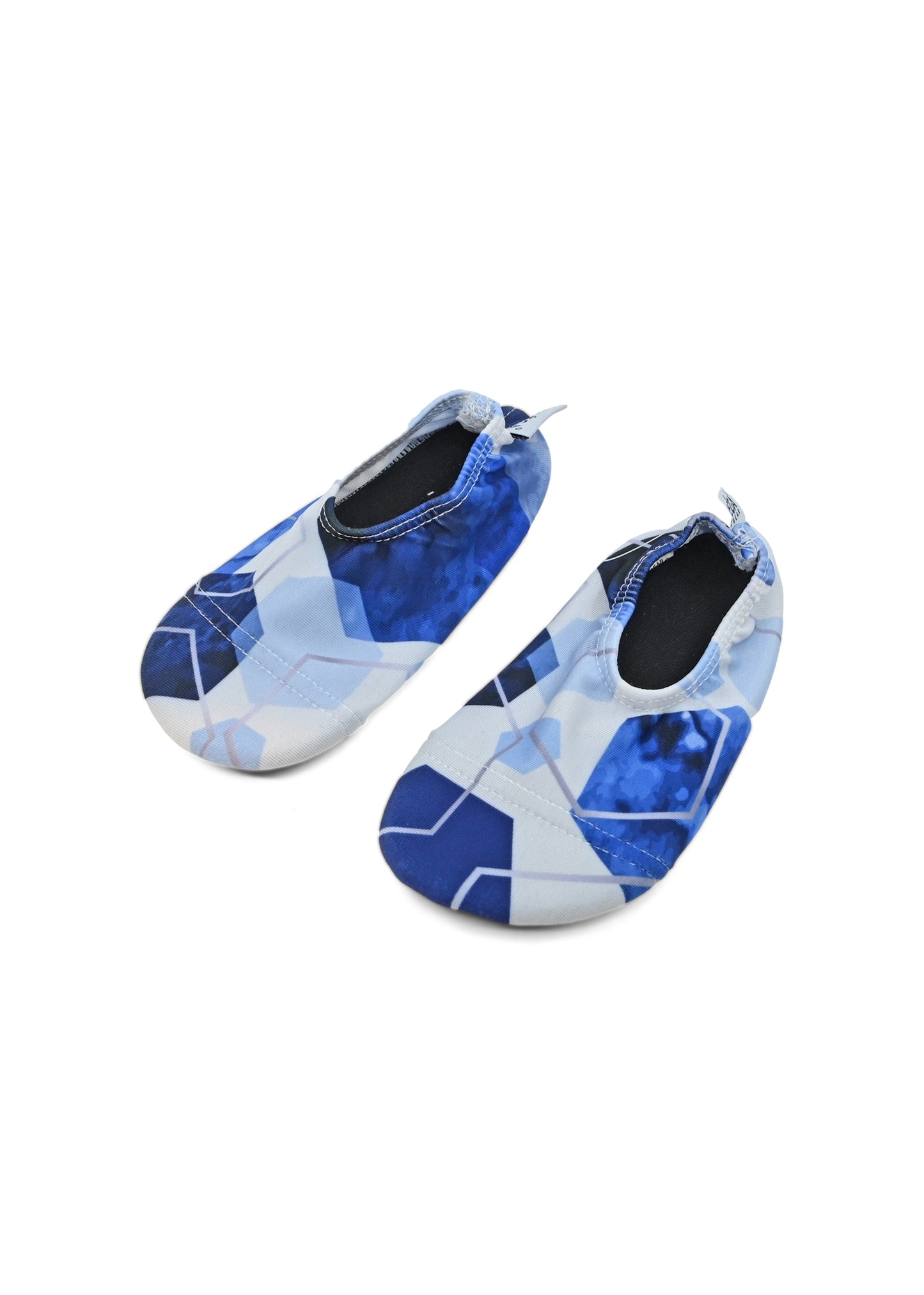 Pool & Beach Shoes Navy Watercolor Hexagons - Shoes