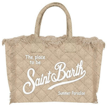 Colette Sponge Quilted Terry Brown Bag