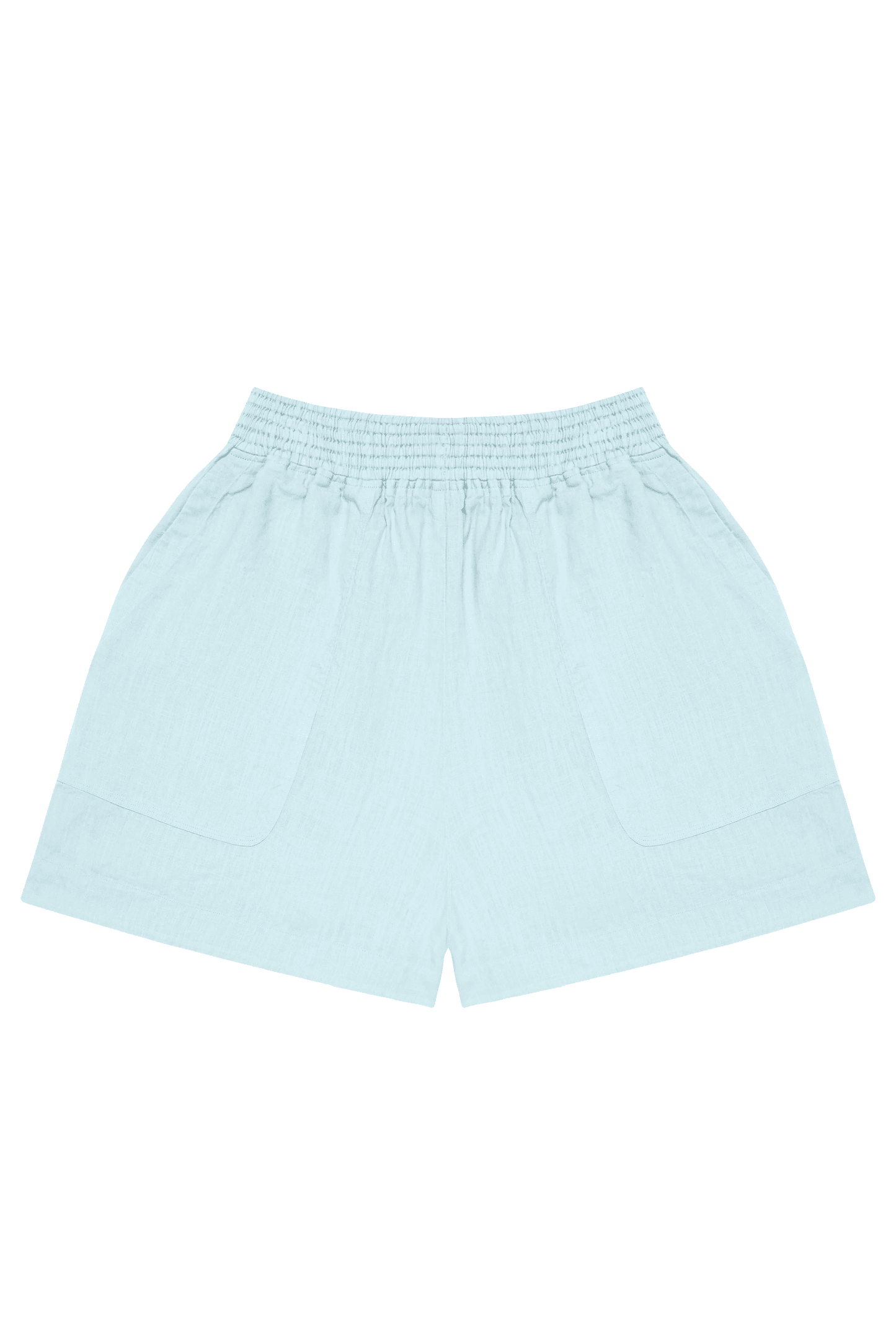 Top And Short Set Light Blue