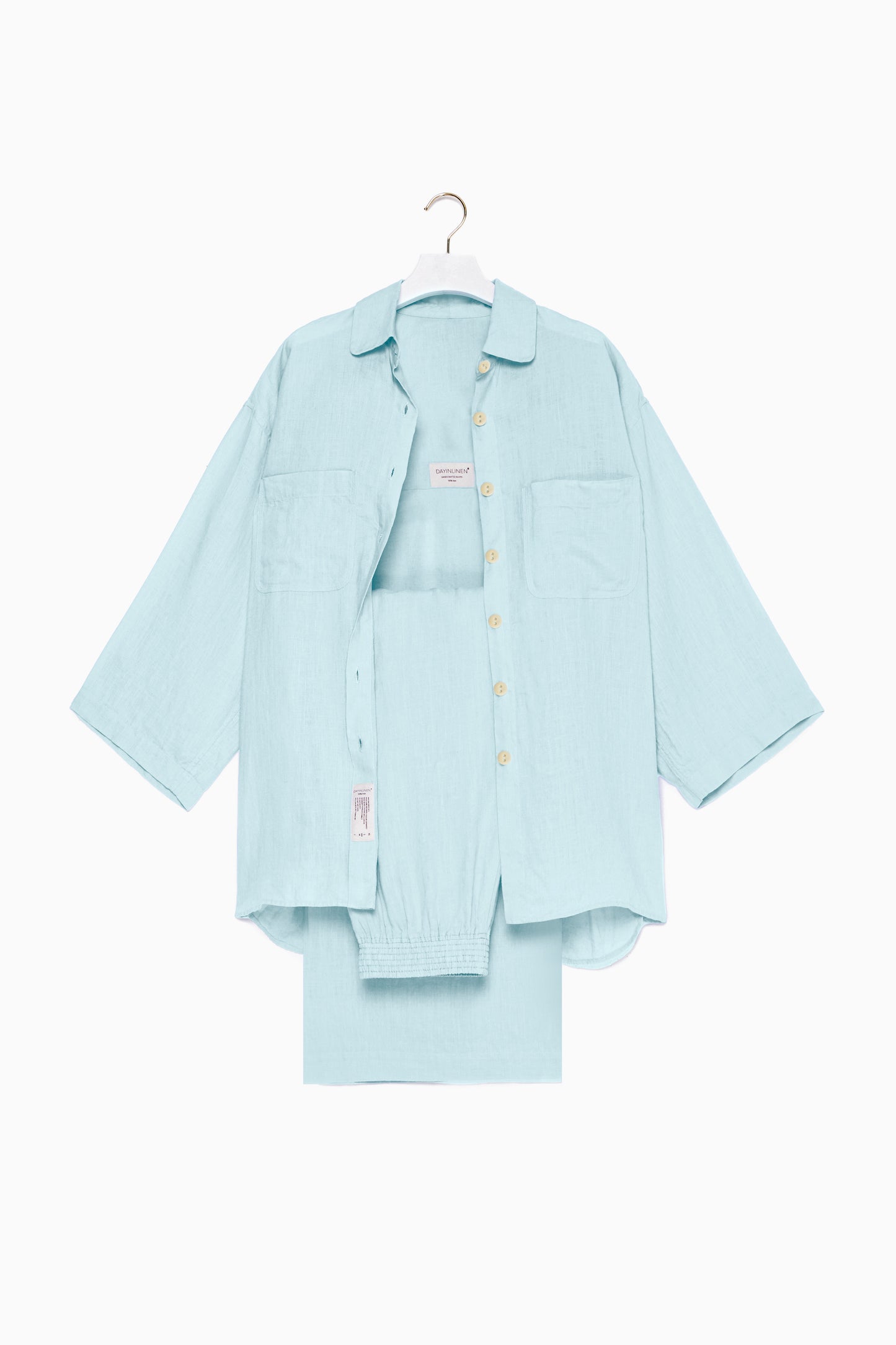 Top And Pants Set Light Blue - Set