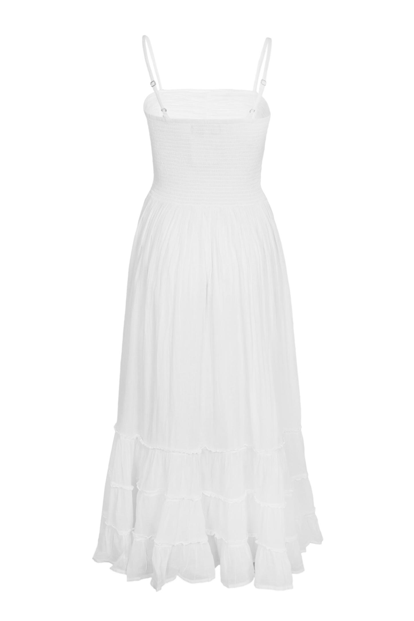 Boheme White Maxi Dress - Dress