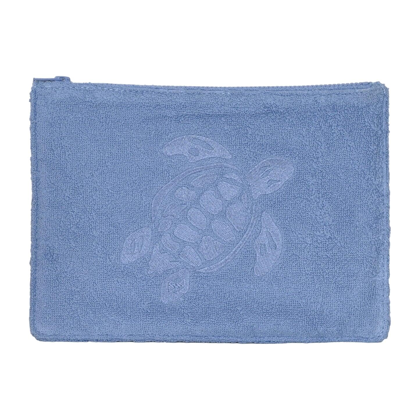 Terry Beach Pouch Navy - ONE SIZE - Pouch