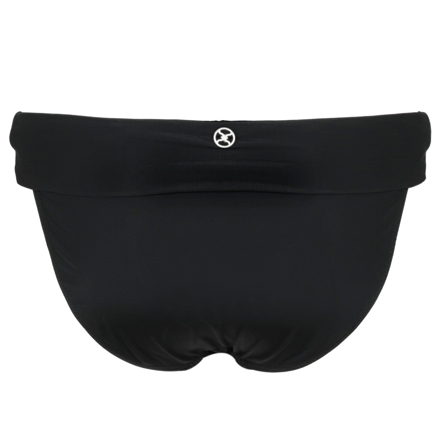 Solid Matte Bia Bikini Bottom Full Black - Bikini Bottom