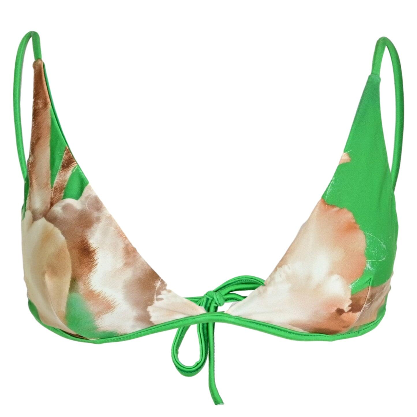 Fixed Long Triangle Bikini Top Iris - Bikini Top