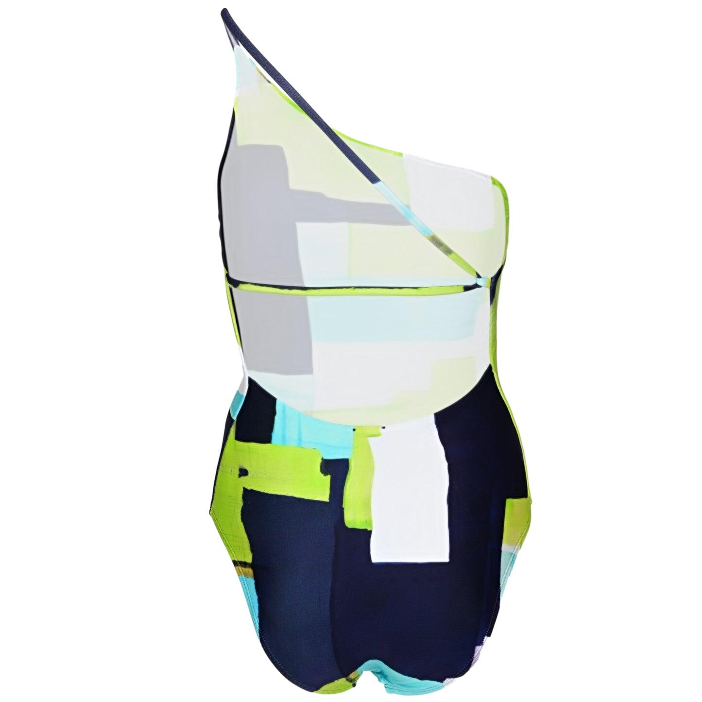 Strap Shoulder One Piece Bleue - One Piece