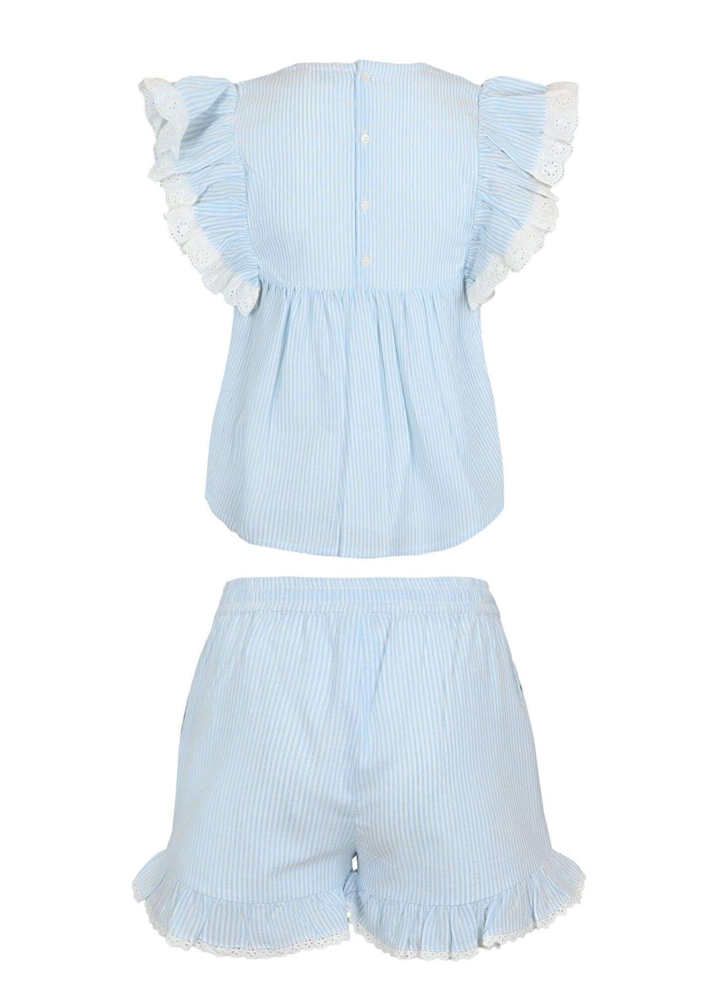 Charlie Blouse and Shorts Set