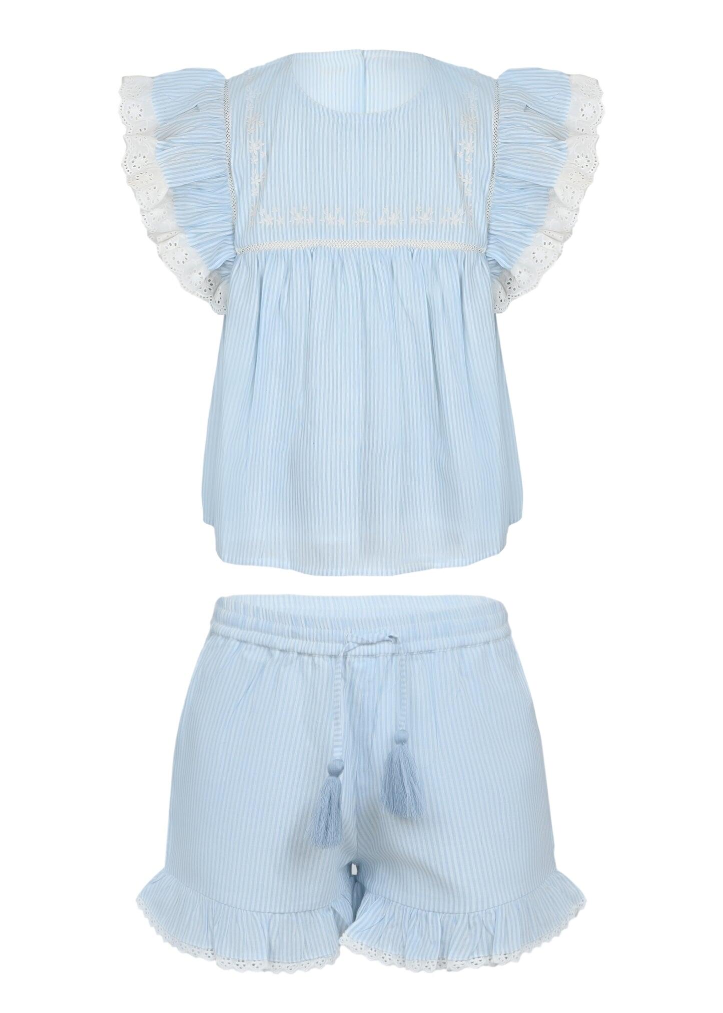 Charlie Blouse and Shorts Set