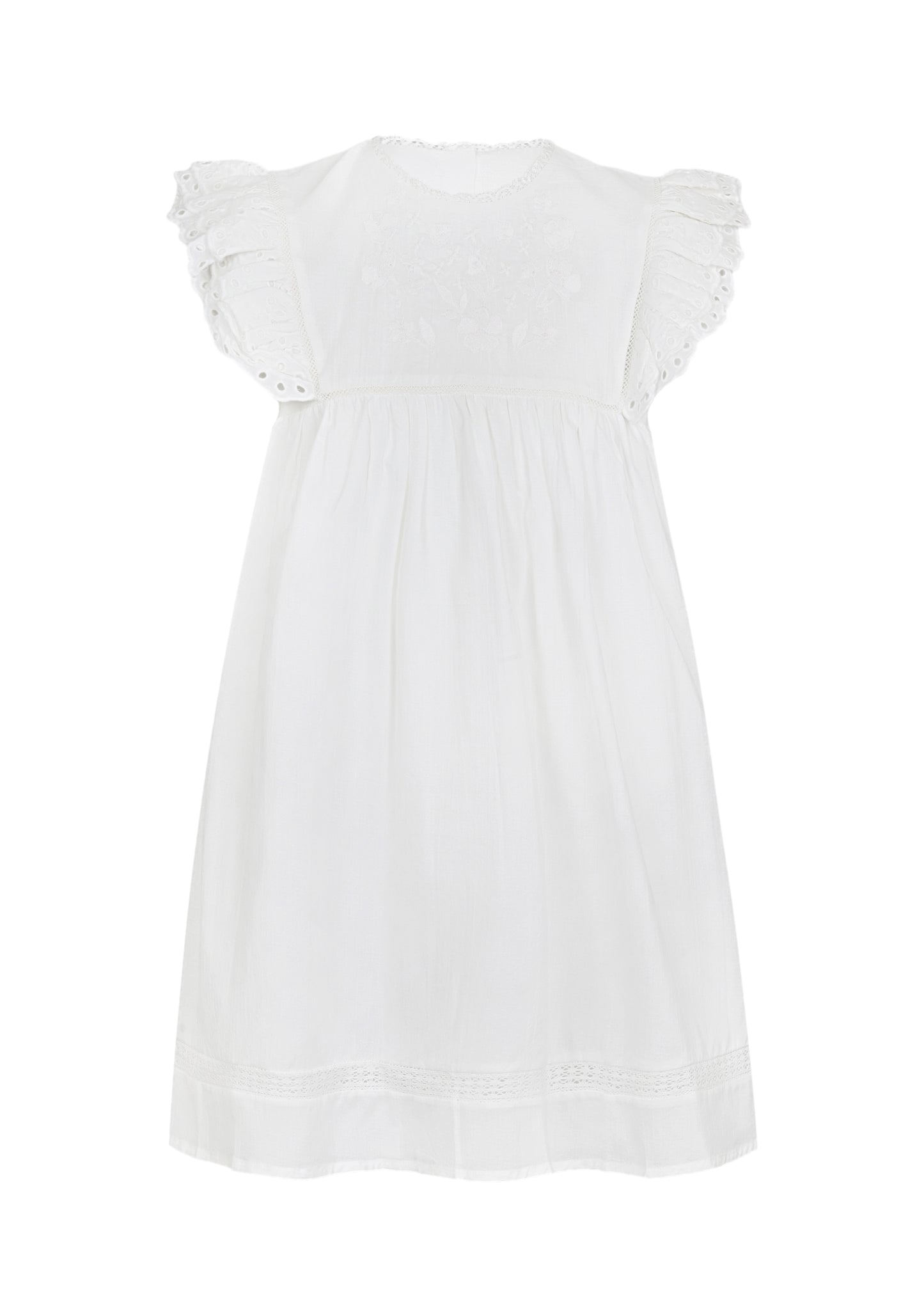 Georgia Girls Dress Ivory