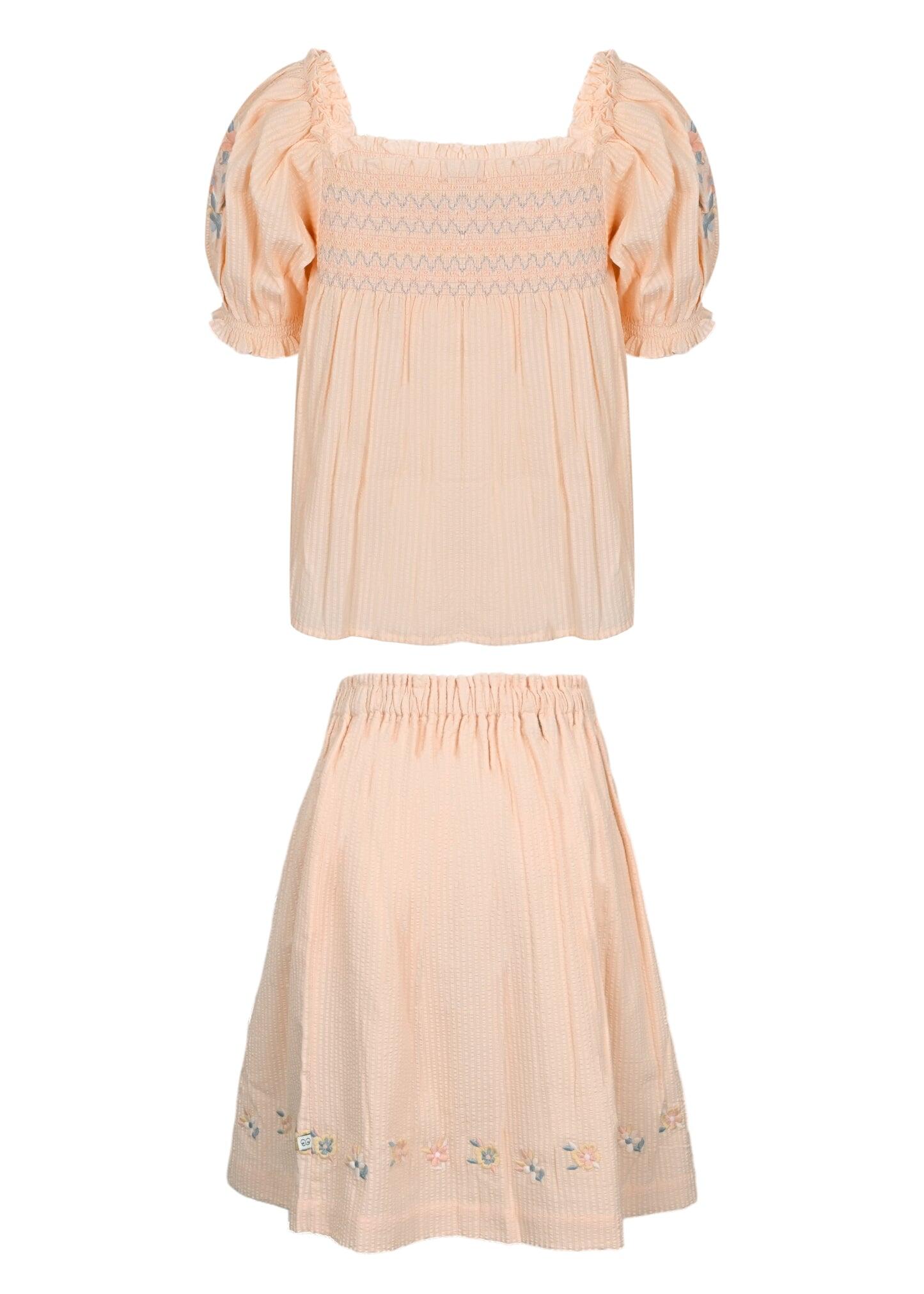 Judith Blouse and Skirt Set Warm Sand