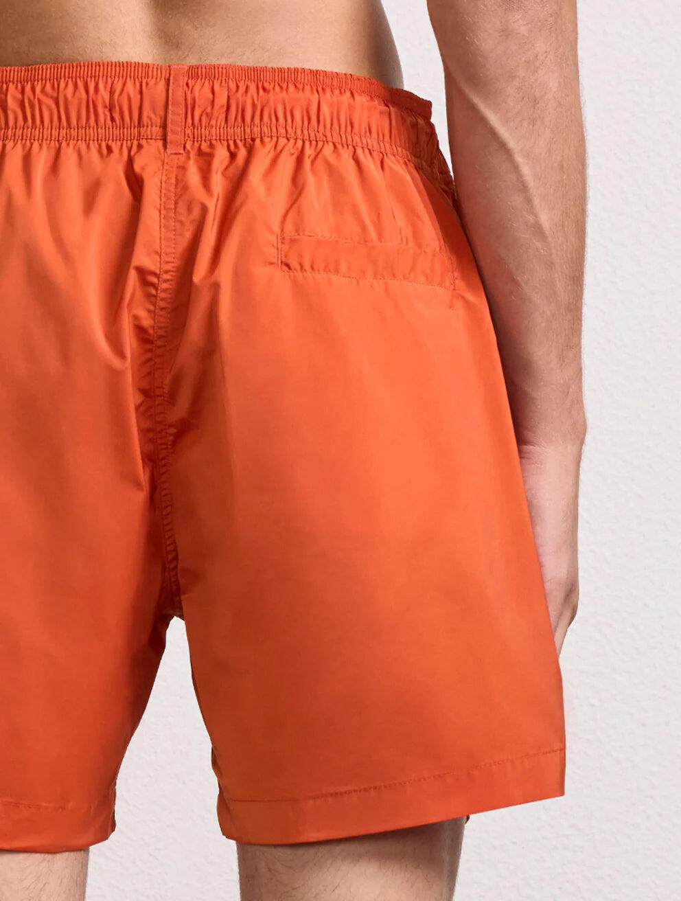 Salvador Elasticated Swimshorts Burnt Orange - Swim Shorts