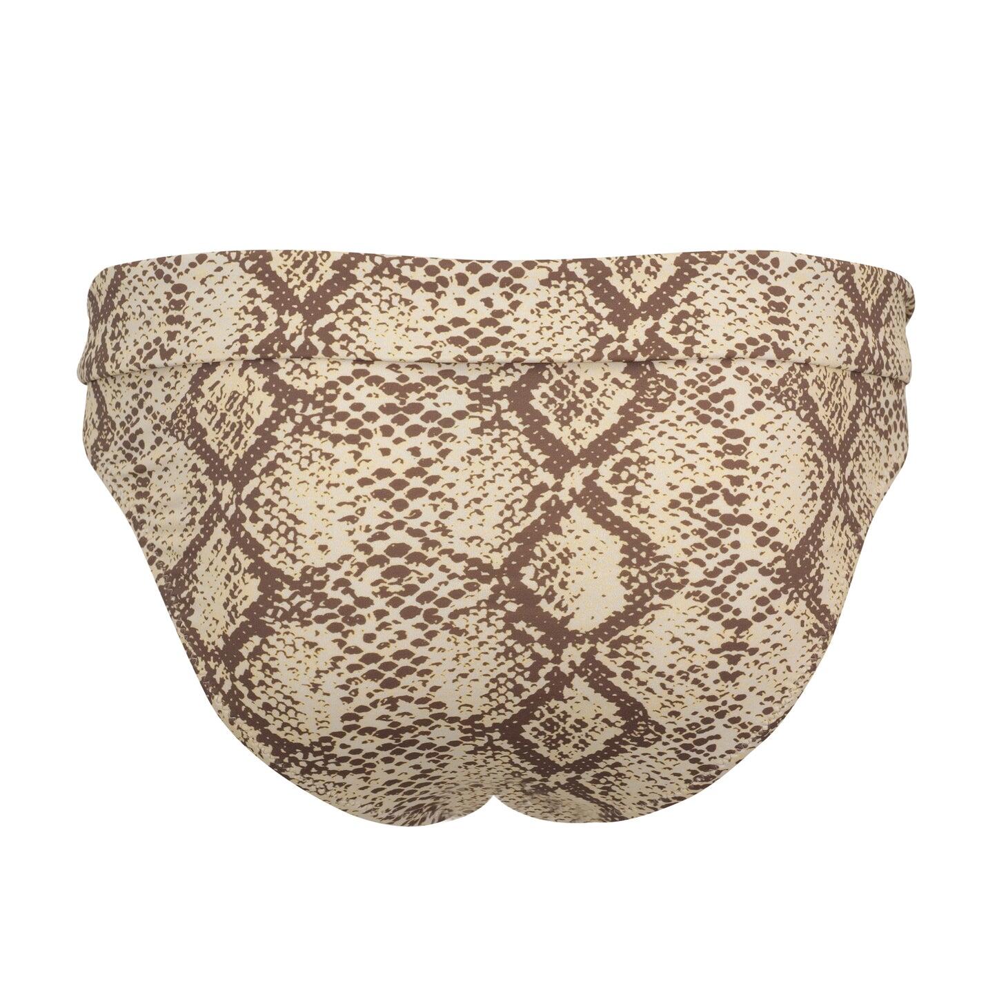 Snake Print Bikini Bottoms - Grenada Bikini Bottom