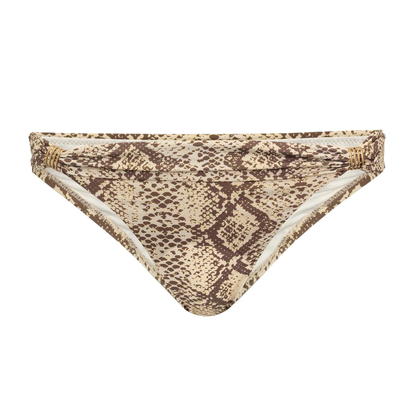 Snake Print Bikini Bottoms - Grenada Bikini Bottom