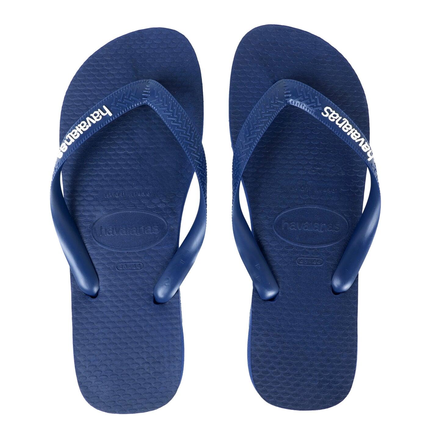 Havaianas Logo Filette Navy/White