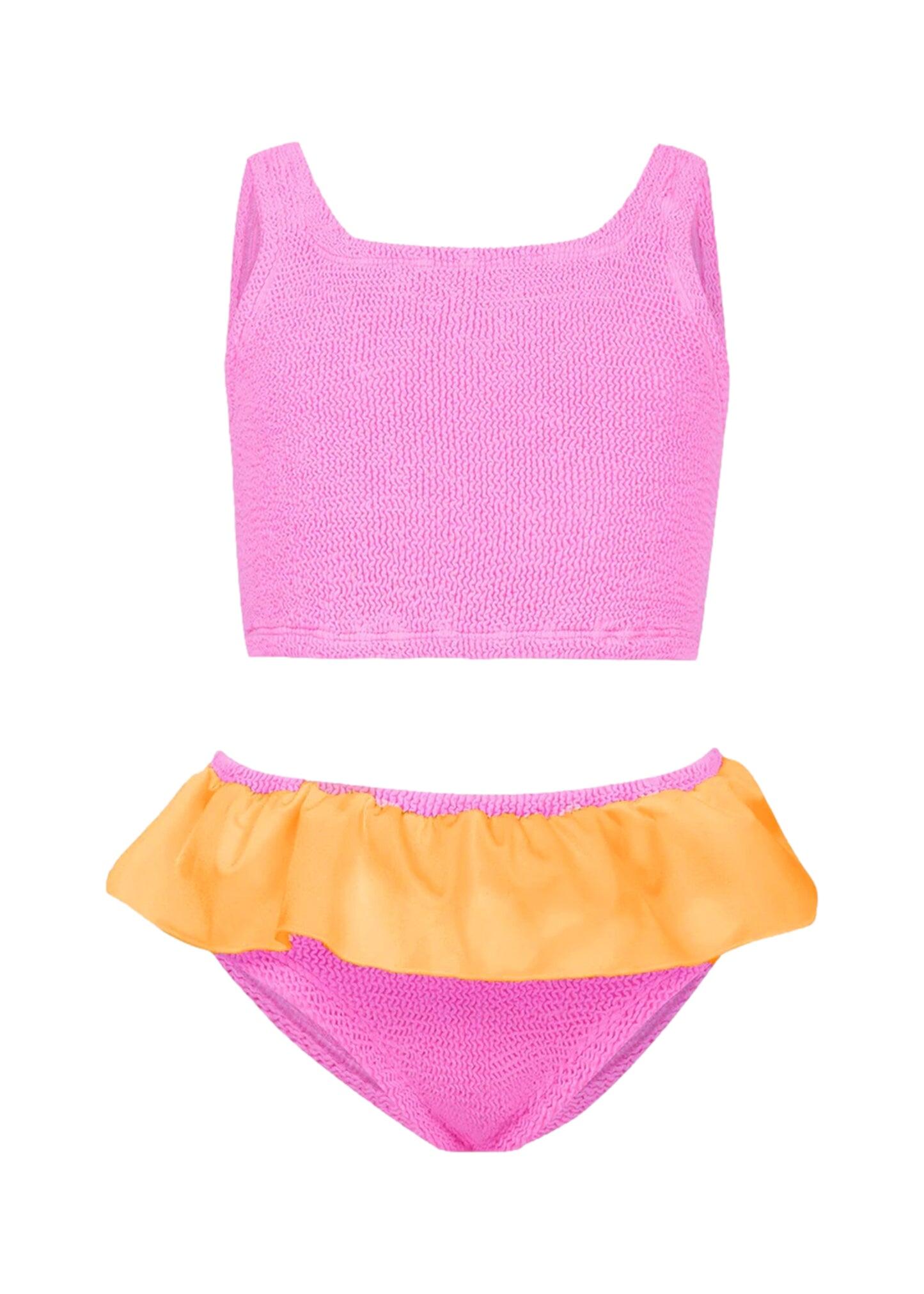 Baby Duo Olive Bikini Bubblegum/Orange - ONE SIZE - Bikini