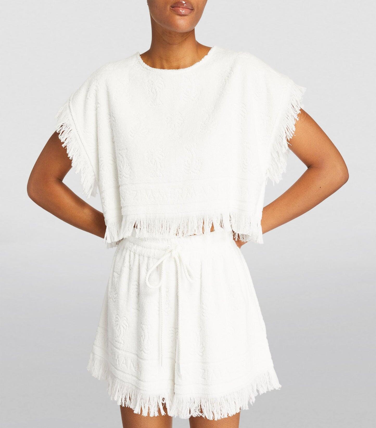 Alight Crop Top Ivory - Top