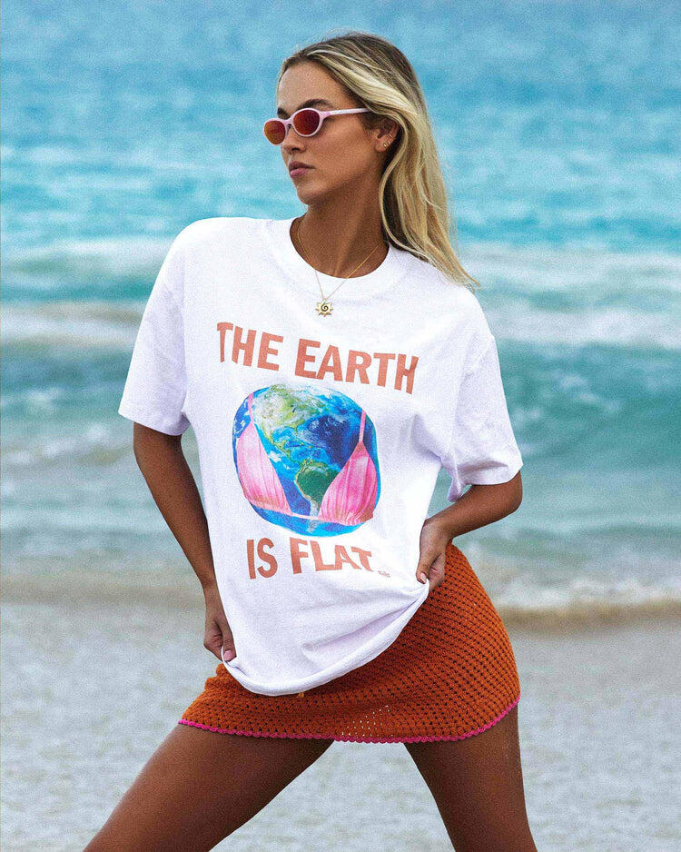 The Signature Tee Earth is Flat
