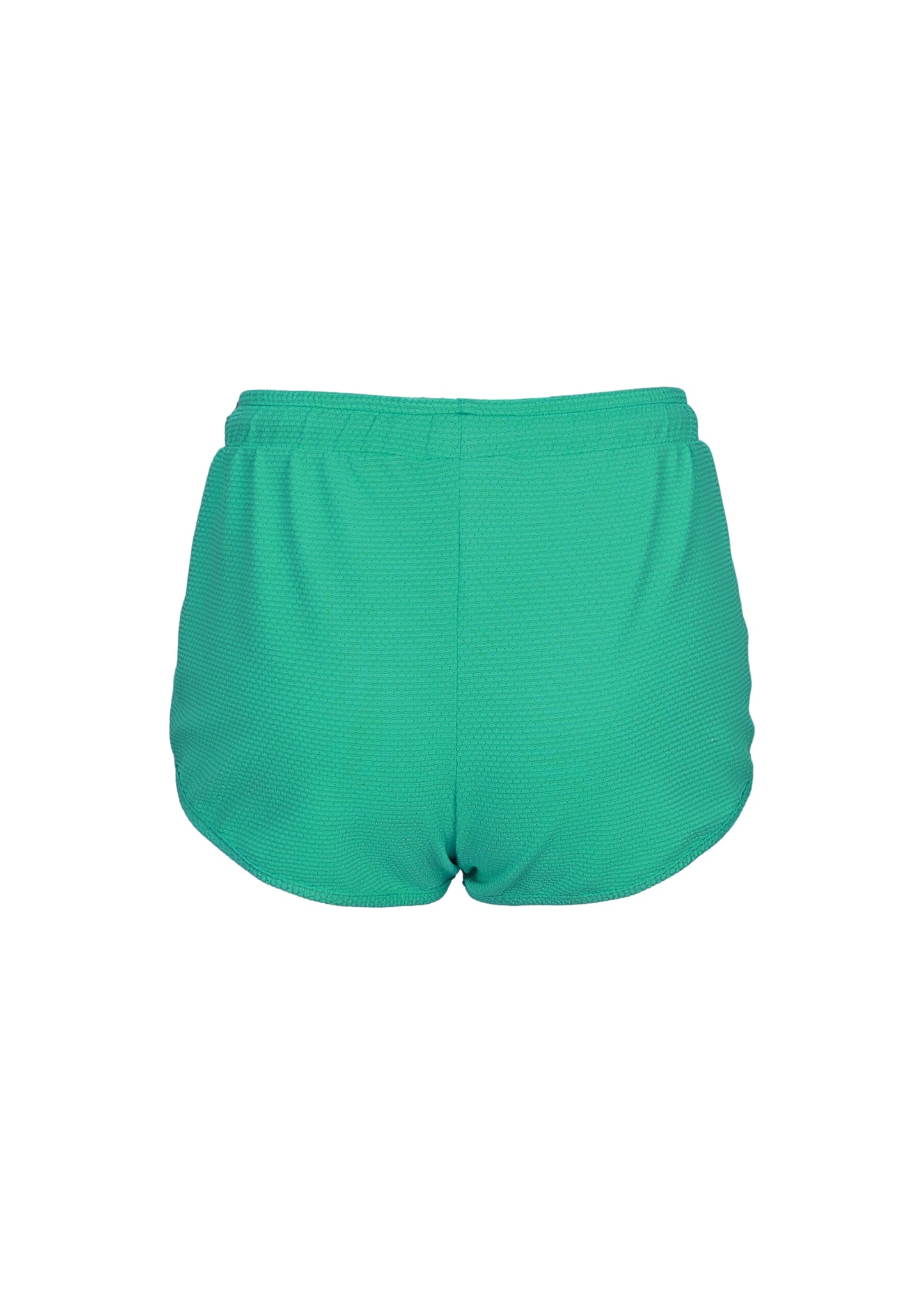 Short Lurex and Ties Peacock Green - Short