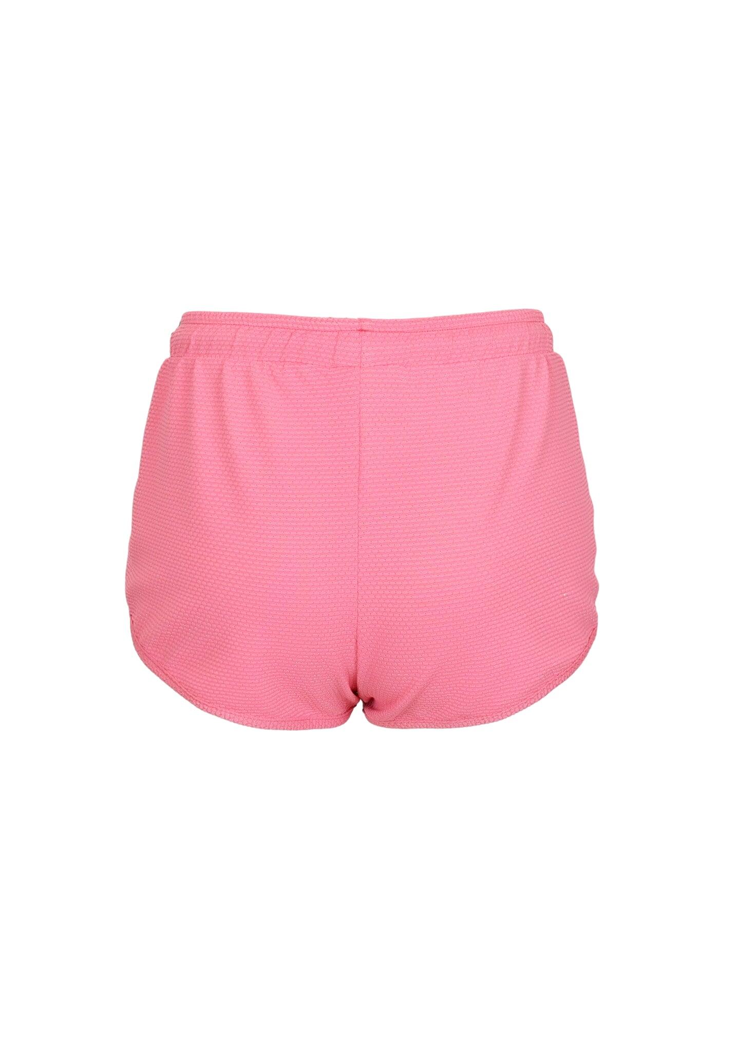 Short Lurex and Ties Pink Irridiscent - Short