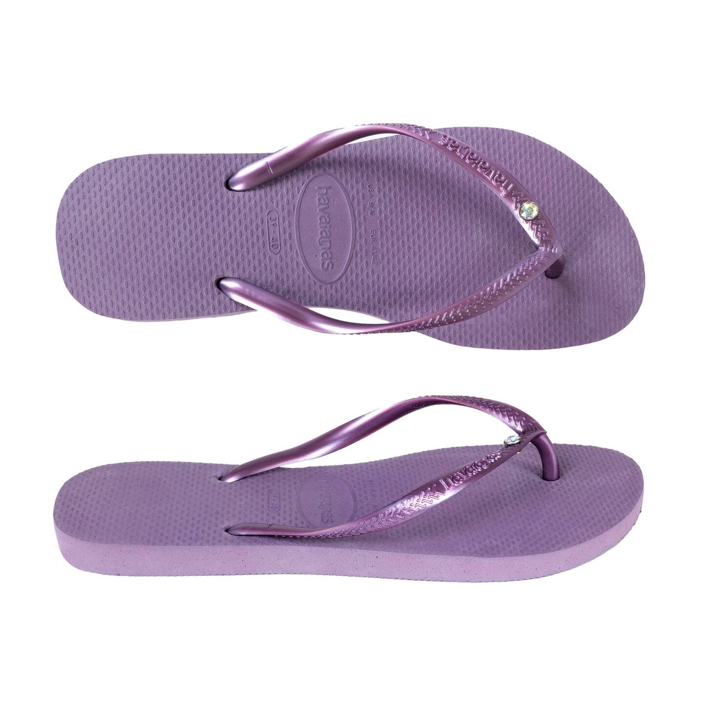 Havaianas Slim Crystal Sw II Malve - Shoes