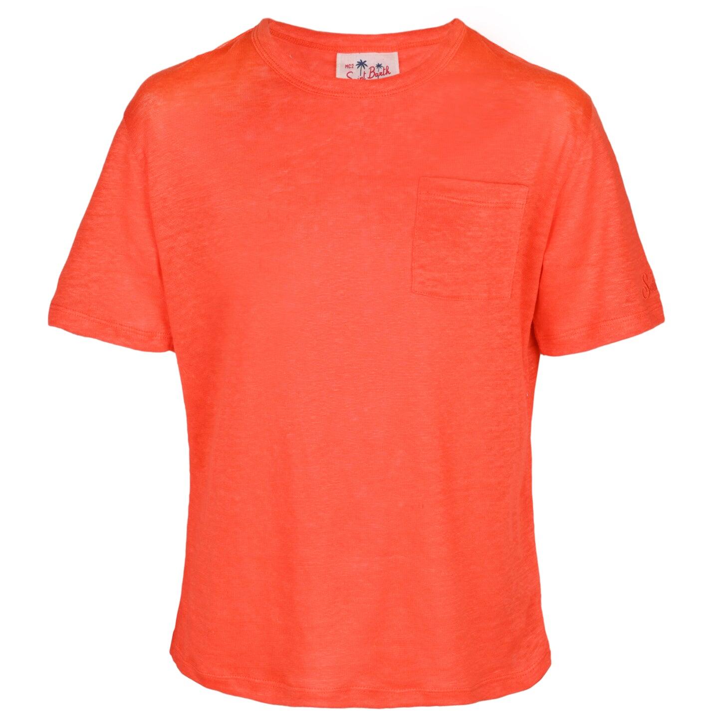 Alex Orange Boys T-Shirt - Boys T-Shirt