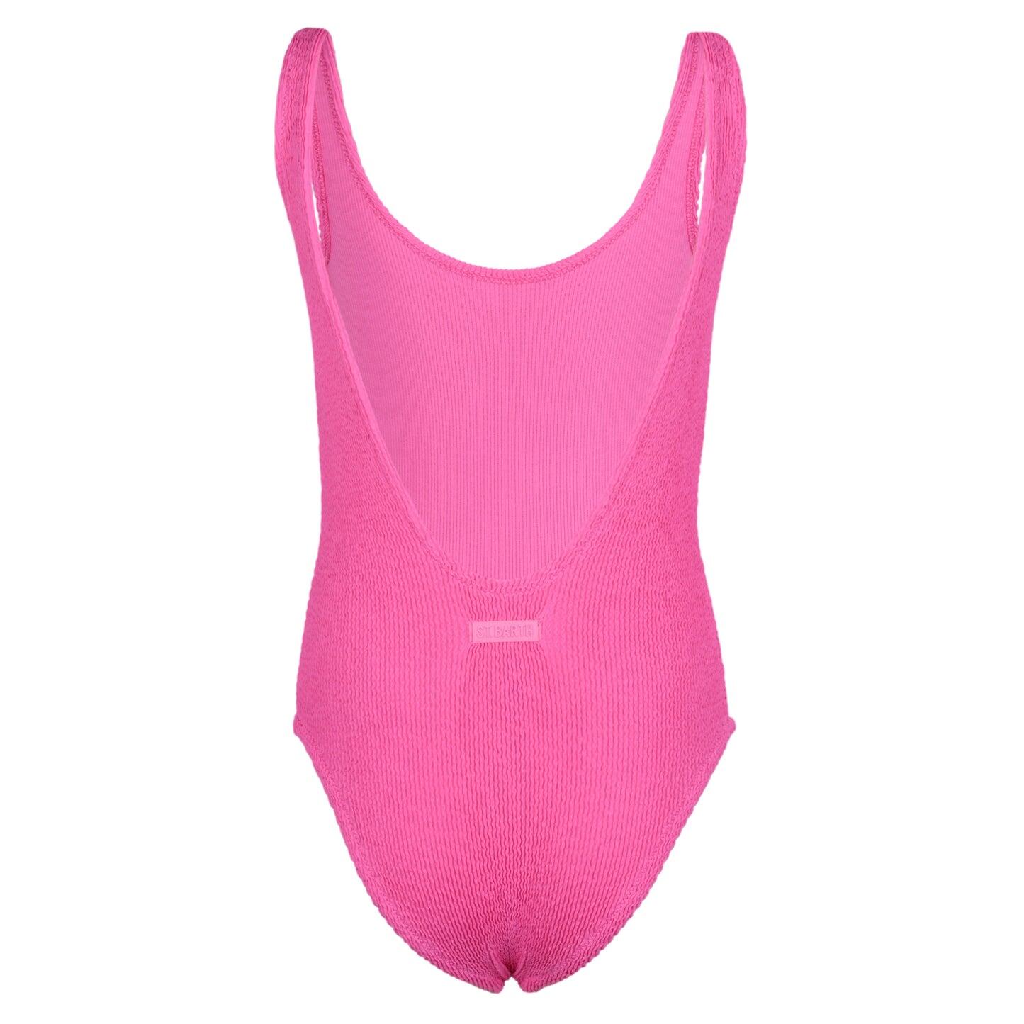 Cara One Piece Crinkle Pink