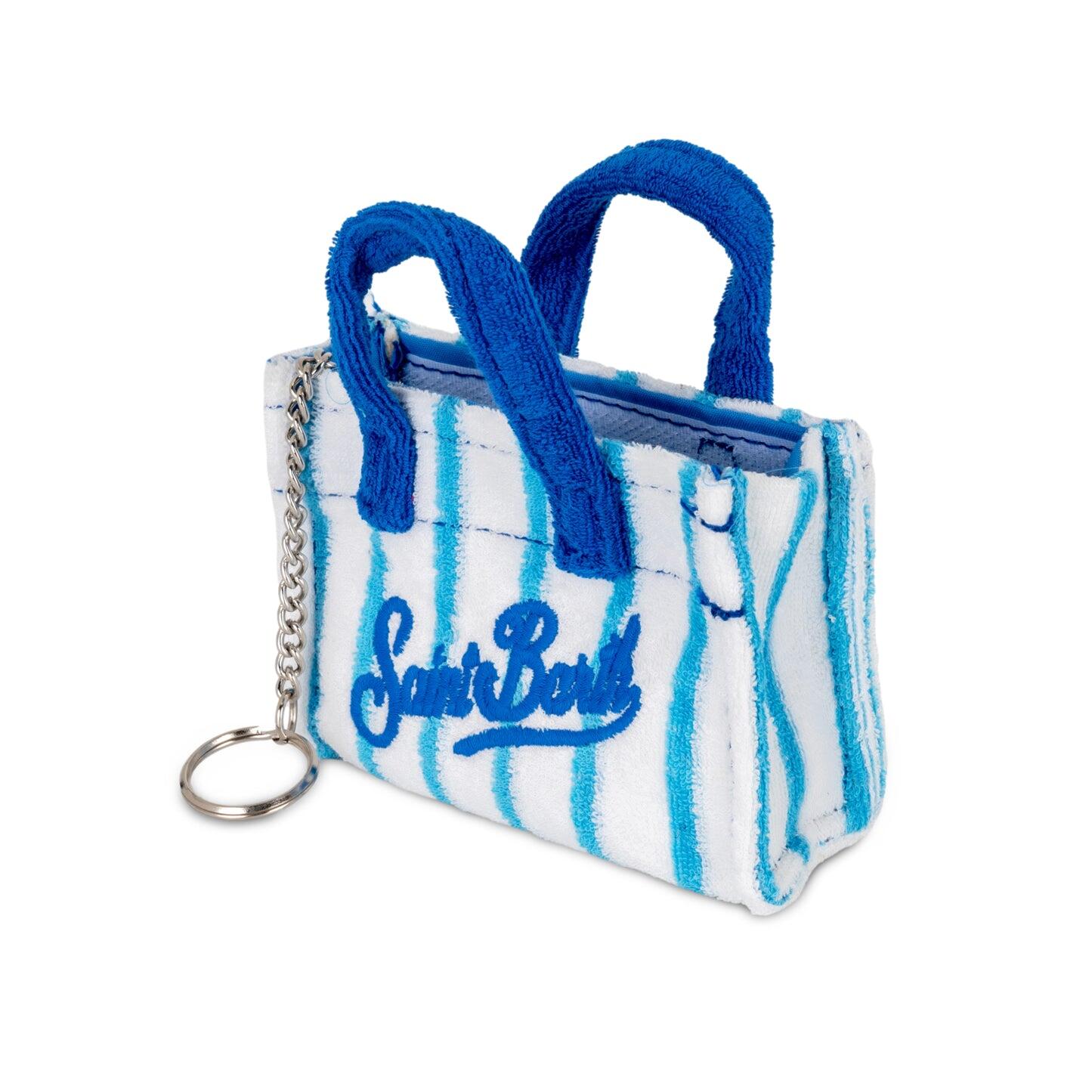 Keyring Bag Terry Stripes Blue - ONE SIZE - Bag