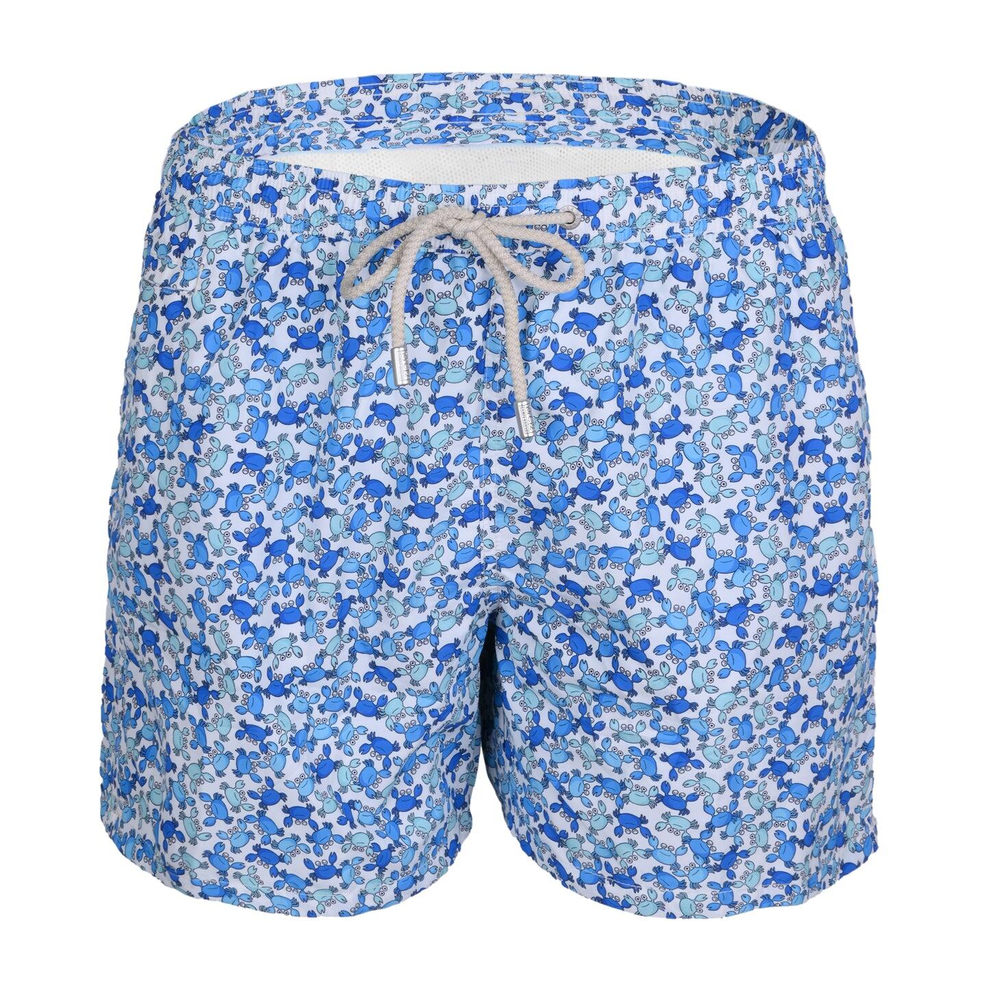 Lighting Micro Granky Crab Blue Mens Swimshorts - Men’s Swim Shorts