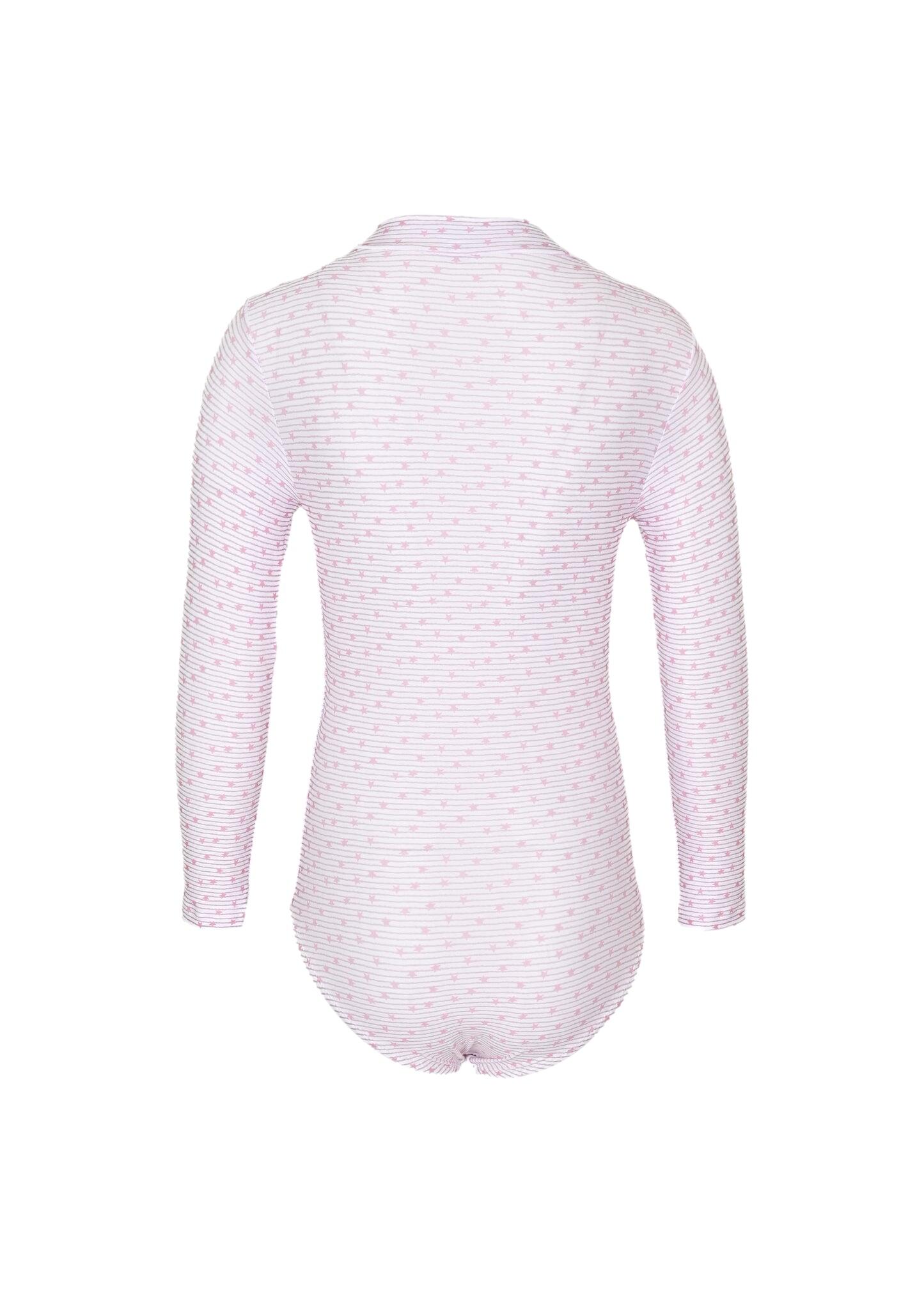 Girls Ella Pink Stars Swimsuit - One Piece