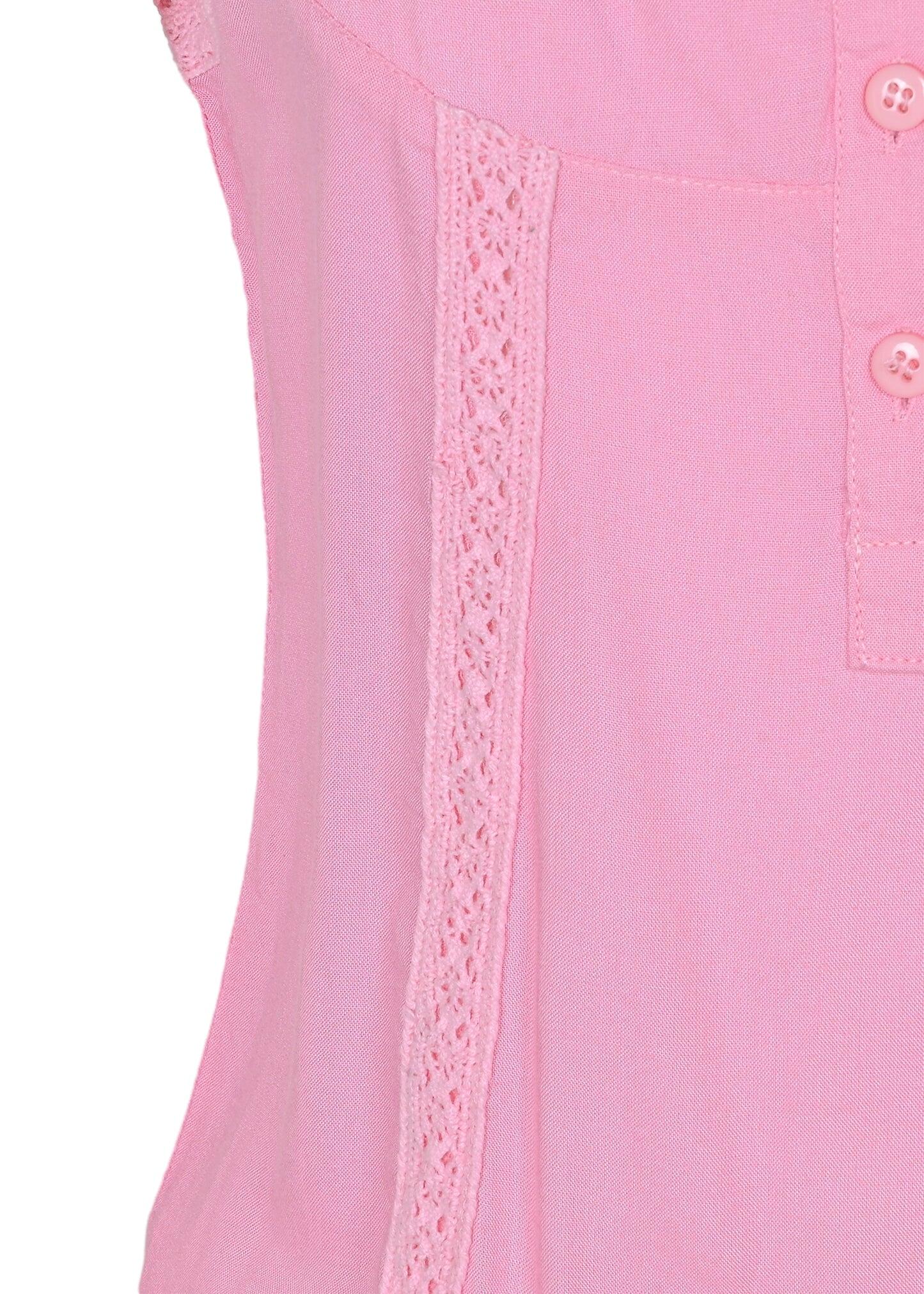 Girls Jaz Pale Pink Dress - Dress