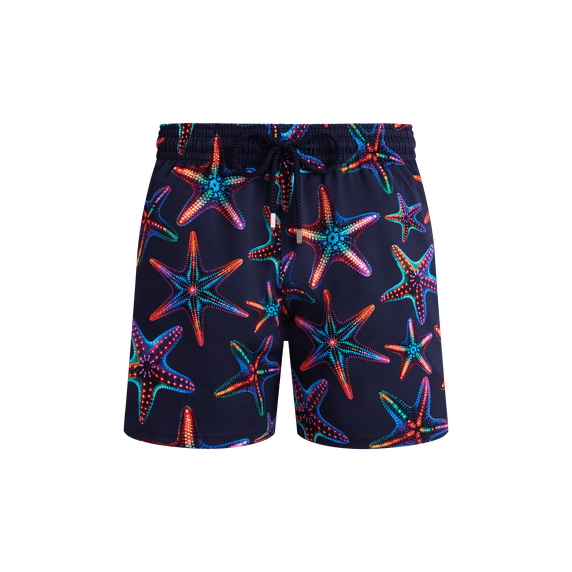 Men Stretch Short Swim Shorts Disco Stars