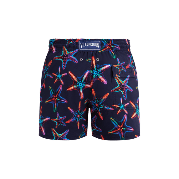 Men Stretch Short Swim Shorts Disco Stars