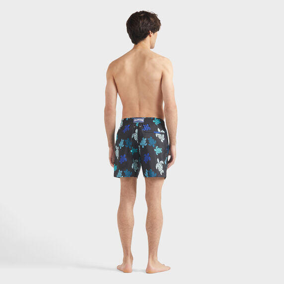 Men Ultra-light and Packable Swim Shorts Tortues Multicolores