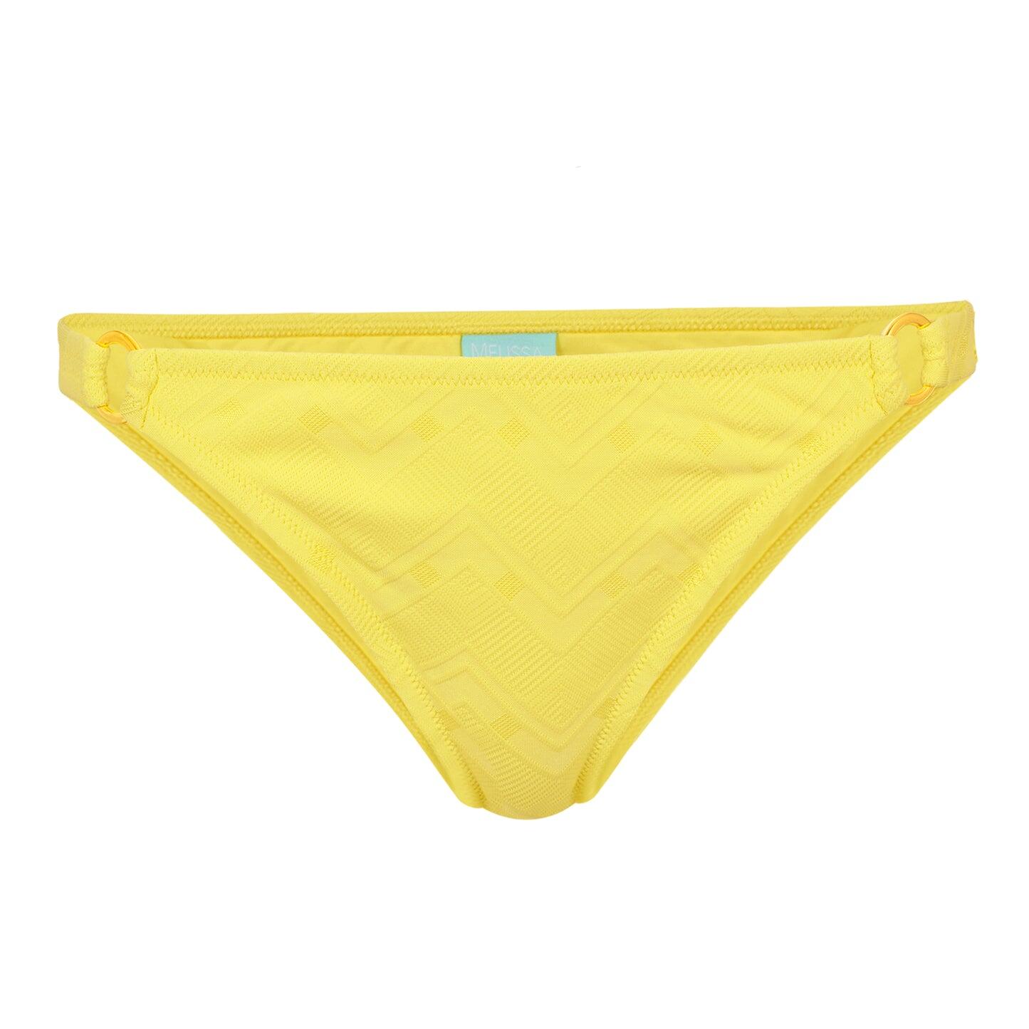 Montenegro Zigzag Lemon Bikini Bottom