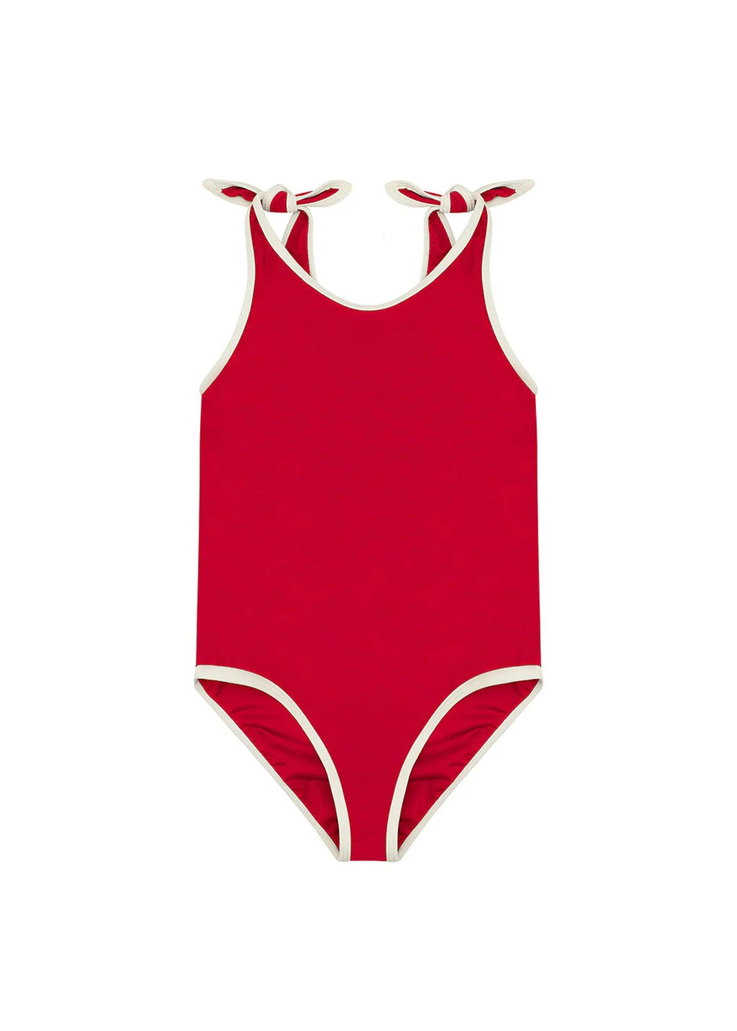 Elizabeth Swimsuit Signal Red